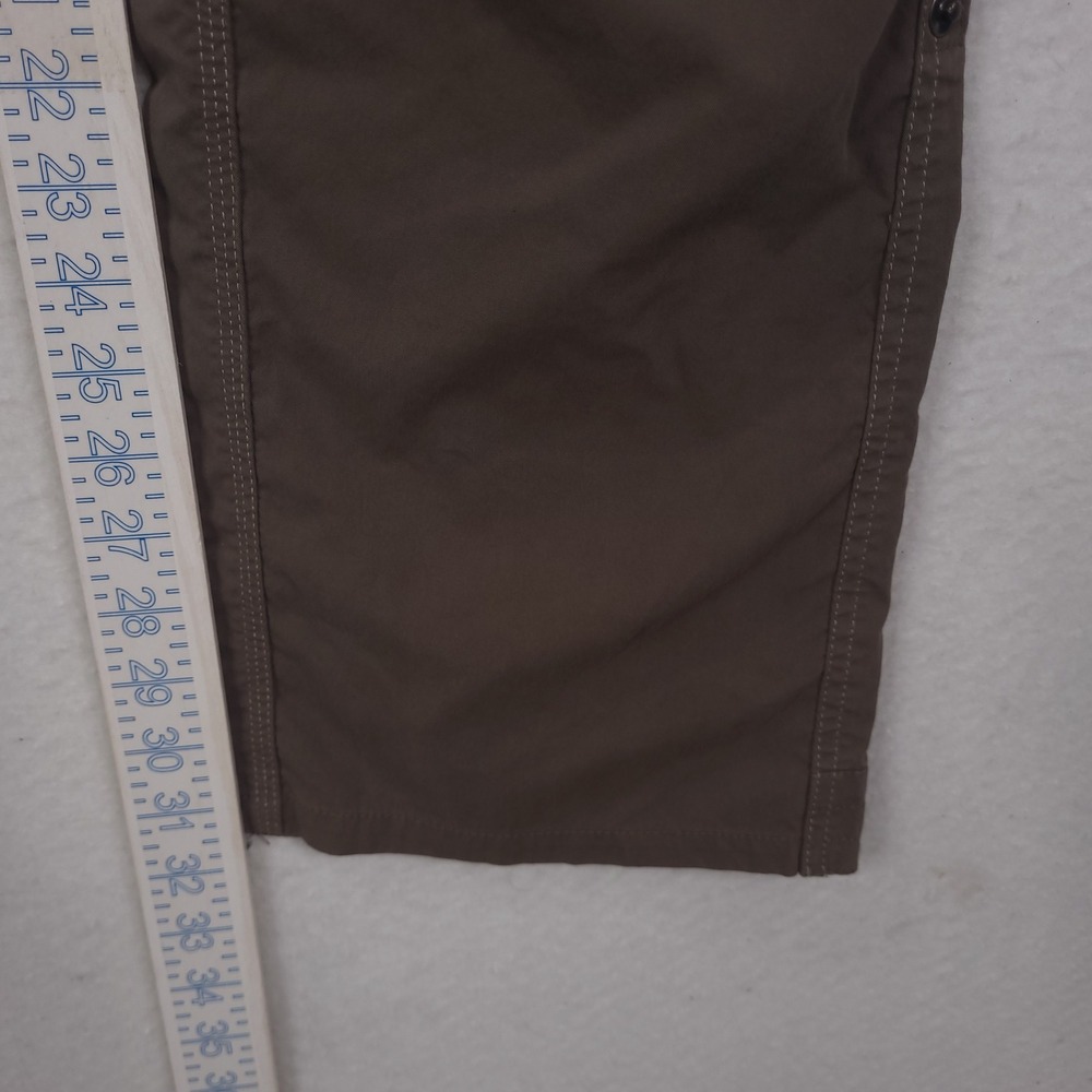 Kuhl Cargo Pants Womens 34 Brown Hiking Outdoor Utility Straight Leg Gorpcore - Picture 6 of 16